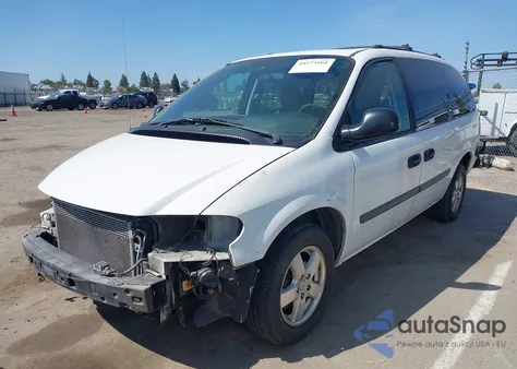 2005 Dodge Grand Caravan Se из США, поврежденный, VIN 1D4GP24R75B374084